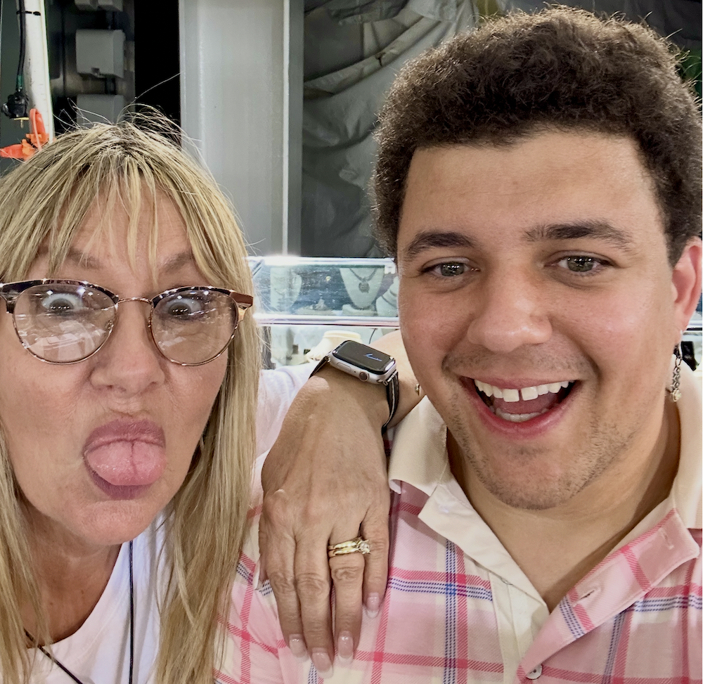 Elizabeth (left) worked with Reflective Jewelry at Celtic festivals such as Milwaukee Irish Fest for decades. Kyle Abraham Bi (right) first attended Milwaukee Irish Fest in 2023.